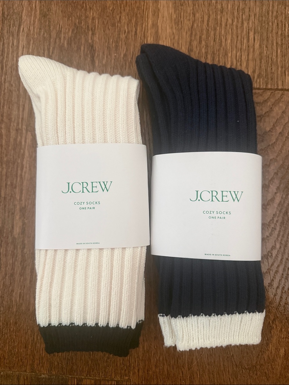 NWT Bundle J. Crew Ribbed Crew Socks